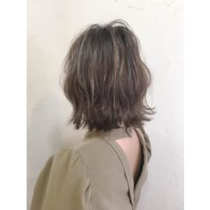 【reir下北沢】*無造作カールボブディ+ヌーディアッシュ*