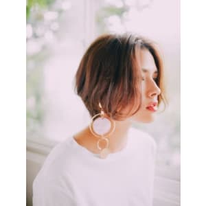 大人ショートボブ