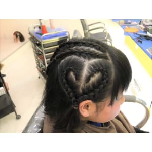 編み込み ハート - RULeR Hair Dressing【ルーラーヘアドレッシング】掲載中