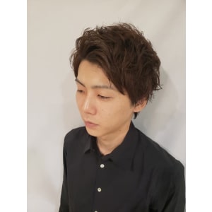 メンズショートレイヤースタイル