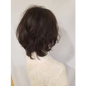 ふわっと大人ボブ