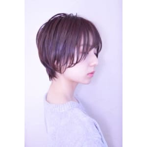 ナチュラル丸みショート