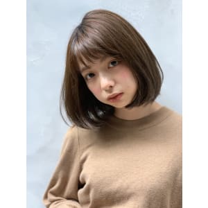 王道人気ワンレンボブ