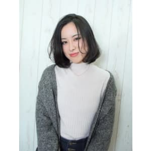 大人シンプルボブ