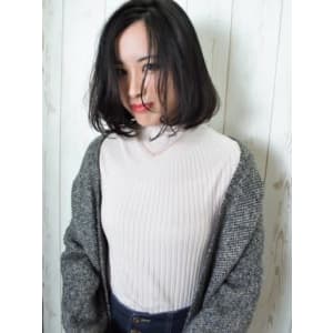 大人シンプルボブ