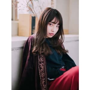 毛先かーるロング