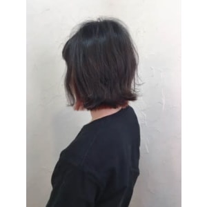 【reir下北沢】*インナーカラー+チェリーレッド*