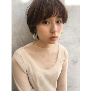 「鎌倉スタイル」マッシュ柔らかショートボブ52