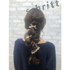 keistyle*リボン×編みおろしヘアセット - schritt溝の口【シュリットミゾノクチ】掲載中
