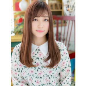 ウルツヤ☆大人かわいい3Dカラー小顔ロング　ガーリーロング