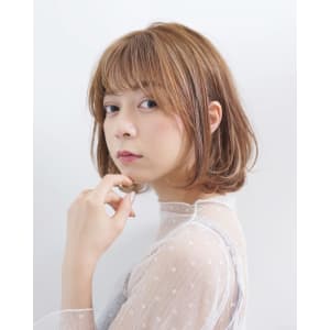 可愛いはこれ！！王道ボブスタイル