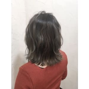 【reir下北沢】*無造作カールボブディ+セピアアッシュ*