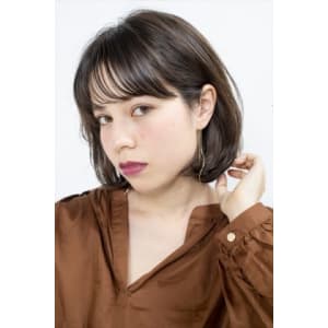艶のあるボブスタイル