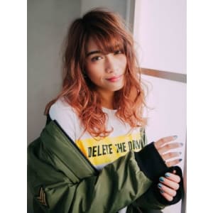 ハイトーンカールロング