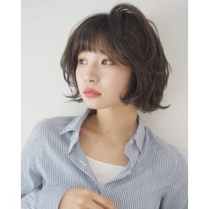 あざと可愛いショートボブ