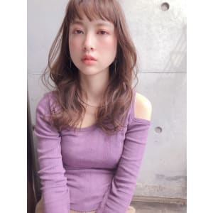 大人可愛い春髪セミロング【yー４６２】
