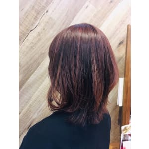 ピンクカラー - Hair salon  RAIN【ヘアサロン レイン】掲載中