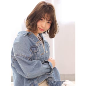 ラベンダーアッシュ×小顔ボブ【ｋａｍｅｉ】
