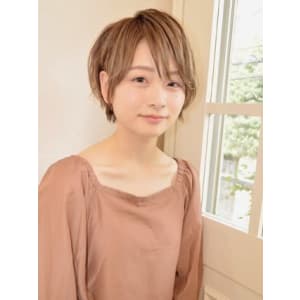 無造作外ハネショート