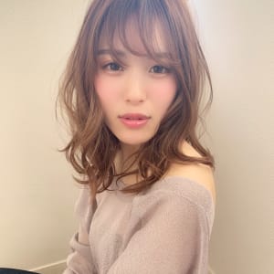 【添田】大人かわいいヘルシーレイヤーミディイルミナカラー