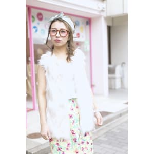 個性的ヘアアレンジ