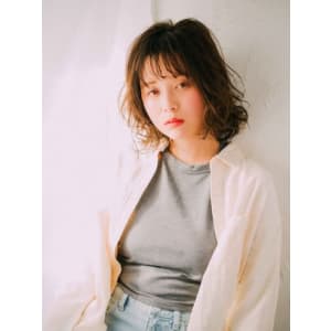 透明感×ふわボブ