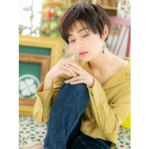 くせ毛風ニュアンスショートで洗練★大人ボーイッシュショート - COVER HAIR & SPA bliss【カバーヘア アンド スパ ブリス】浦和/浦和西口店【カバー ヘア アンド スパ ブリス ウラワ ウラワニシグチテン】掲載中
