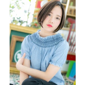 キリっと透明感☆前下がりの黒髪大人ボブ フェミニンストレート - COVER HAIR & SPA bliss【カバーヘア アンド スパ ブリス】浦和/浦和西口店【カバー ヘア アンド スパ ブリス ウラワ ウラワニシグチテン】掲載中