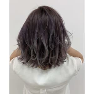 ★Shiny violet × Balayage★