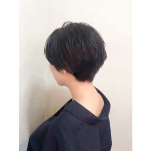 【reir下北沢】*丸みショート+ダークブラウン*