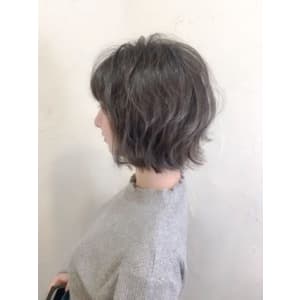 【reir下北沢】*エッジショート+セピアグレージュ*