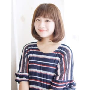 ナチュラルカールのカジュアルボブ - hair make nalu 荻窪西口 すずらん通り店【ヘアメイク ナル オギクボニシグチテン スズランドオリテン】掲載中