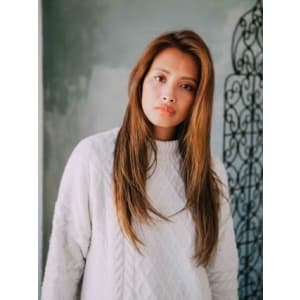 ツヤ感ストレートロング