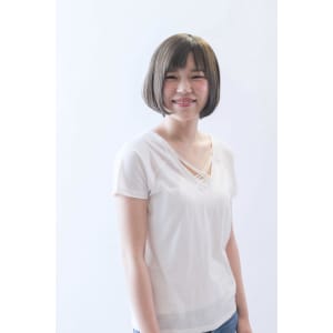 大人かわいいナチュラルボブ【Attirer飯田裕之】