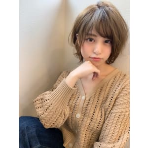 アフロート添田】大人かわいい束感カールエッジショート