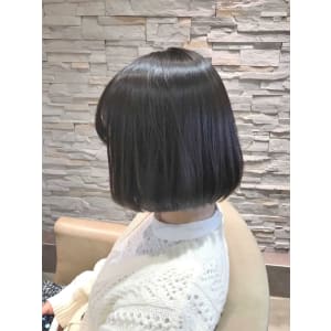 シンプルな”ナチュラルボブ”♪