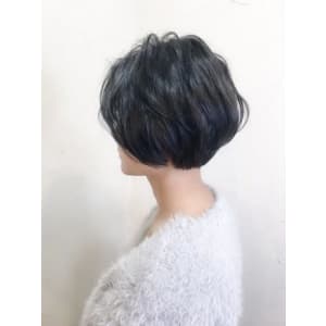 【reir下北沢】*エッジショート+セピアアッシュ*