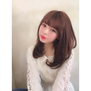 色落ちが気にならないブラウンベージュレイヤー