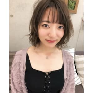 くしゃっとセット☆あご下ショートボブミントカラー - EMU international 春日部本店【エムインターナショナル】掲載中