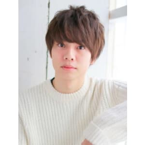 ナチュラルメンズショートヘアー