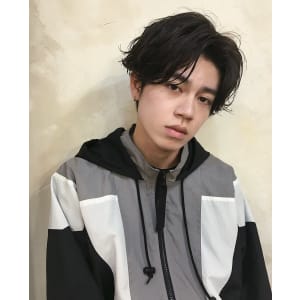 セミウエット ニュアンスマッシュセンターパート
