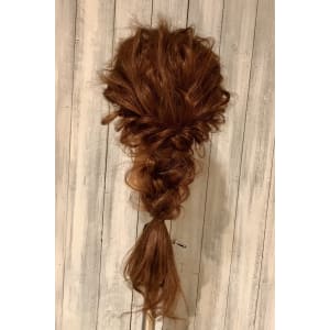 ラプンツェル風ヘアアレンジ