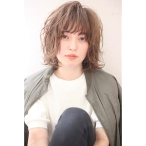 【重山祐亮】外はねミックスカールボブ♪S73