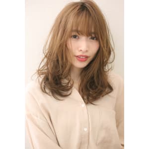 【重山祐亮】フェミニンウエーブセミディ♪S74