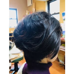 エレガント・ショートレイヤースタイル - hair salon la sincerite【ラ　サンサリテ】掲載中