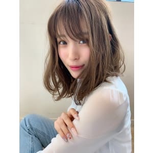 アフロート添田】大人かわいいヘルシーレイヤーくびれセミディ