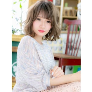 色っぽフェミニン♪くせ毛風シフォンウェーブ シフォンウェーブ - COVER HAIR bliss 戸田公園西口店【カバーヘアブリス トダコウエンニシグチテン】掲載中