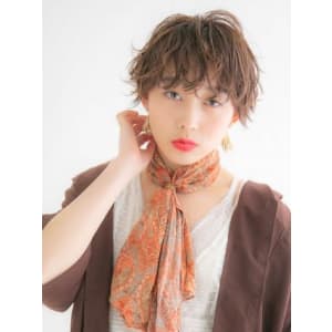 透明感マッシュショート - HAIR & MAKE EARTH 入間店【ヘアメイクアース イルマテン】掲載中
