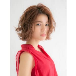 ゆるふわボブスタイル - HAIR & MAKE EARTH 浦添店【ヘアメイクアース ウラソエテン】掲載中