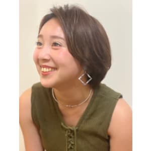 大人可愛いショートボブ♪